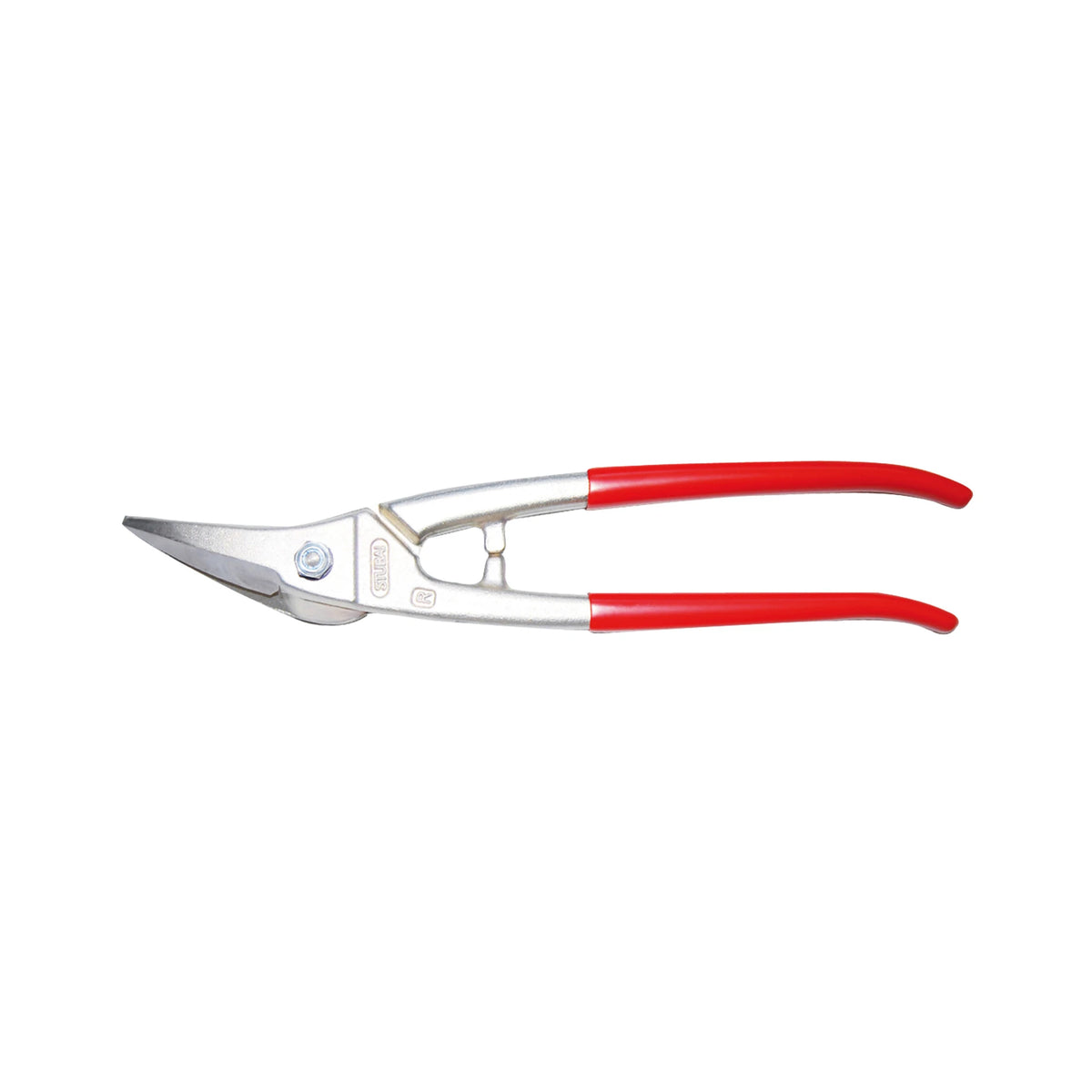 STUBAI Idealschere 280 mm linksschneidend verzinkt Griffe PVC getaucht