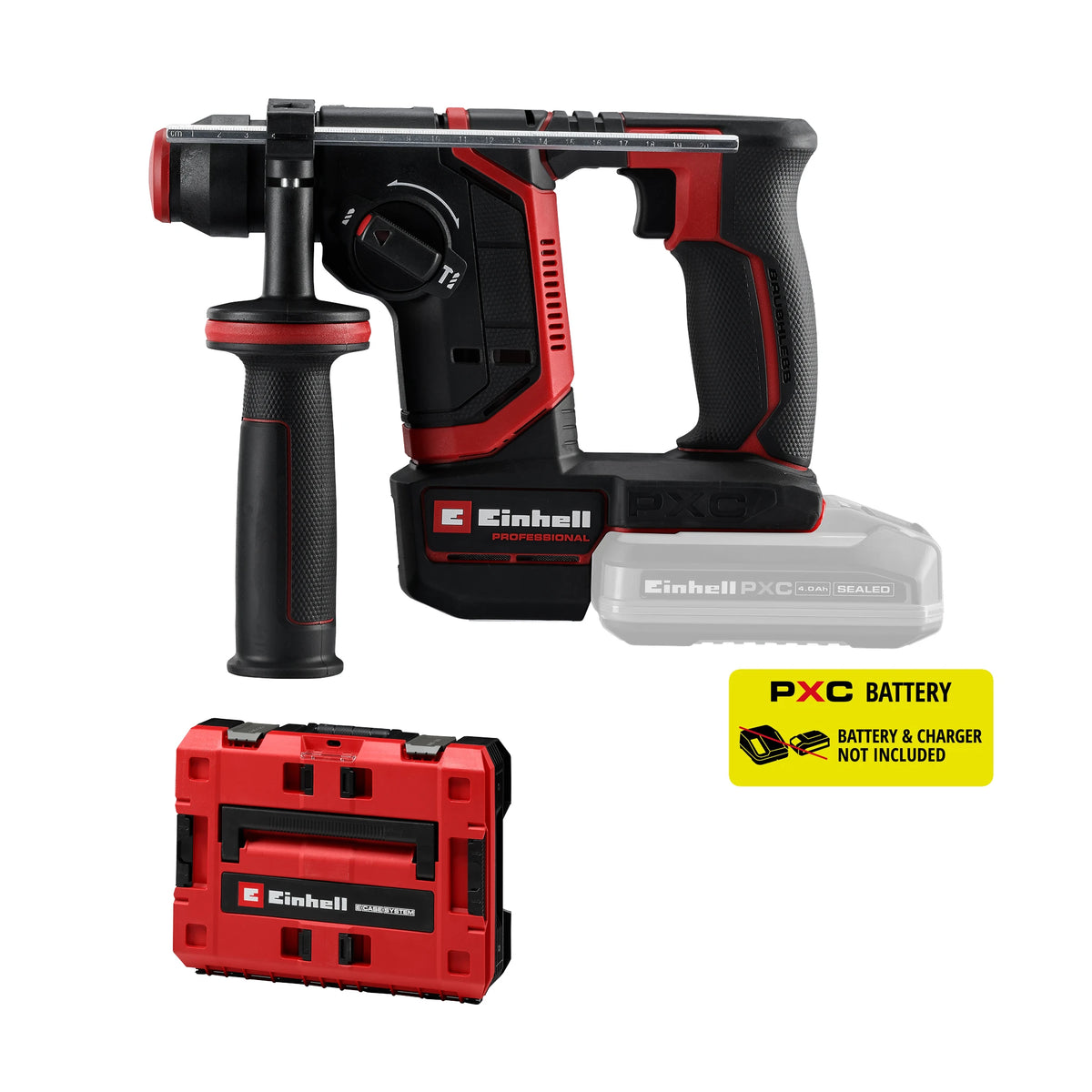 EINHELL PRO Akku-Bohrhammer TP-HD 18/17-C Li BL-Set