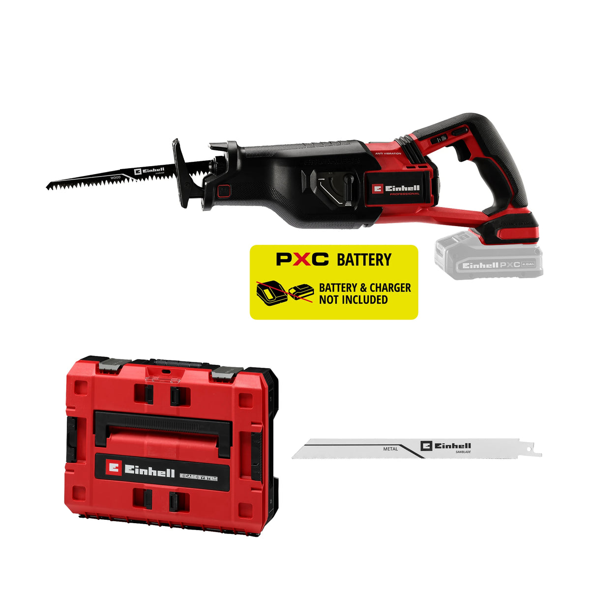 EINHELL PRO Akku-Universalsäge TP-AP 18/32 Li BL-Set