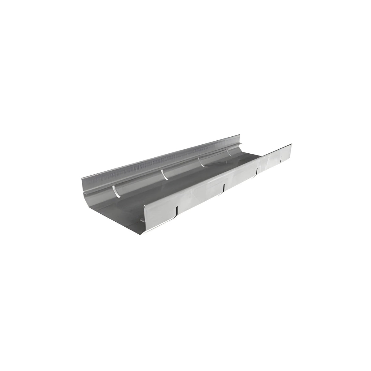 Edelstahl Flachdachrinne  100 mm / 40 mm
