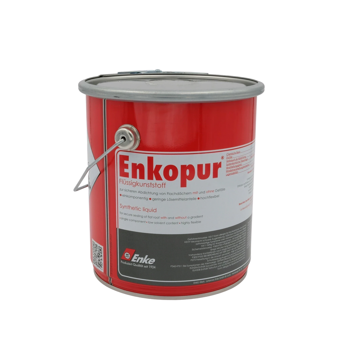 Flüssigfolie ENKOPUR 12,5 kg silbergrau