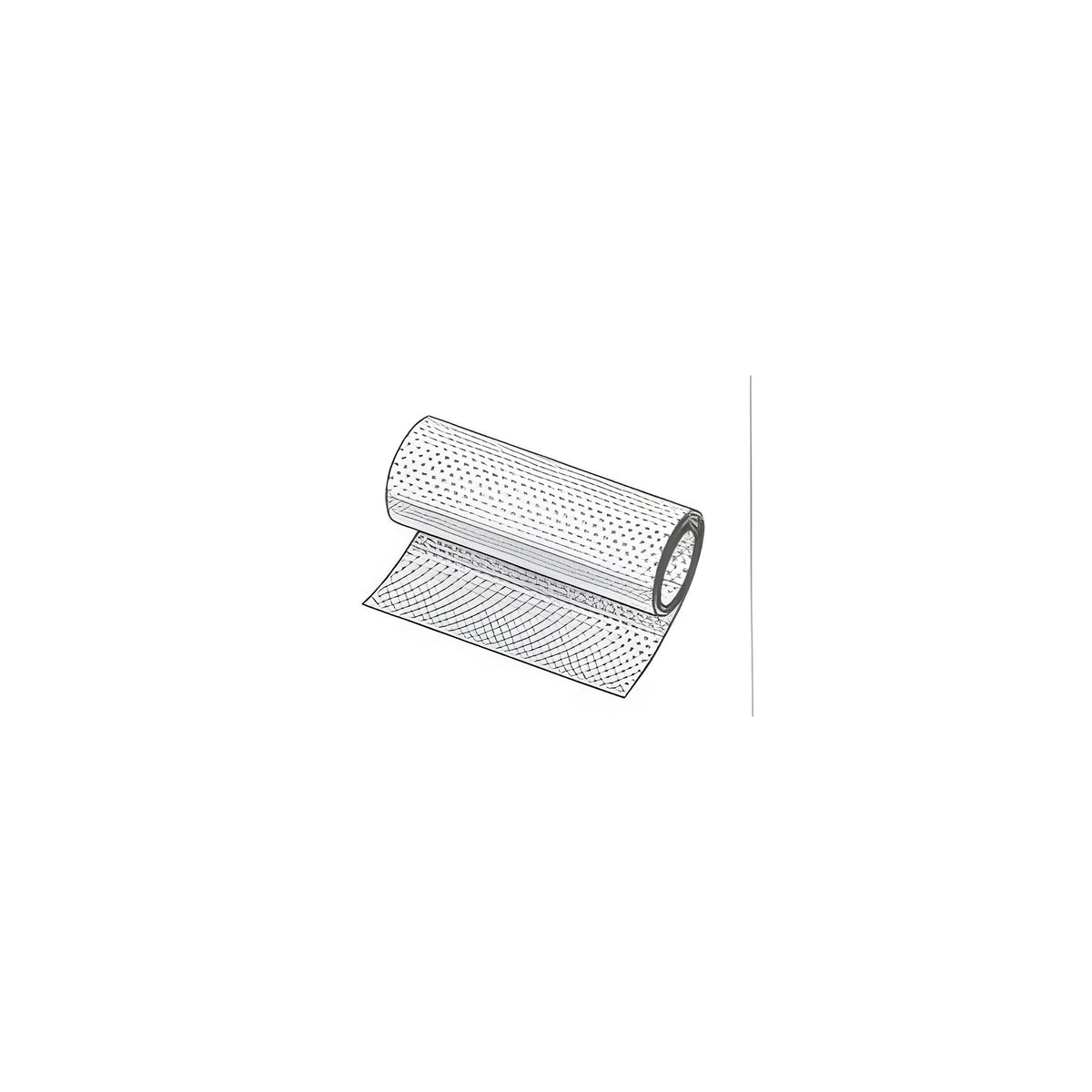 Aluminium Lochblechrolle anthrazit / braun 1000 x 0,70 mm